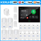 Consegna veloce KERUI Tuya WiFi + 4G Set di sistemi di allarme domestico con touch screen da 7 pollici dal magazzino ES Protezione di sicurezza dell'allarme G70