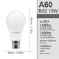 10 Pezzi Lampadine LED E27 B22 da 24W 20W 18W 15W 12W 10W 3W, AC 220V 110V 3000K 6000K, Lampada per Soggiorno e Casa