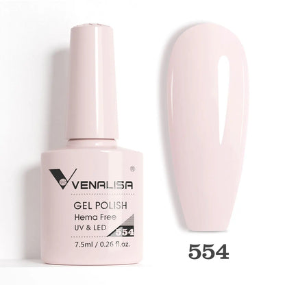 VENALISA Smalto gel per unghie da 7,5 ml Sparkle Glitter Diamante Brillante Colori estivi Semi permanente Soak off Vernice gel per unghie UV LED