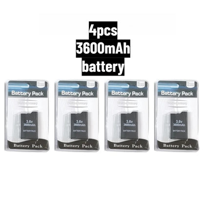 Batteria di Ricambio al Litio 3600/2400mAh per Console di Gioco Portatile PSP2000, Compatibile con PS Lite PSP-2PSP-3004