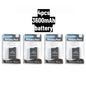 Batteria di Ricambio al Litio 3600/2400mAh per Console di Gioco Portatile PSP2000, Compatibile con PS Lite PSP-2PSP-3004