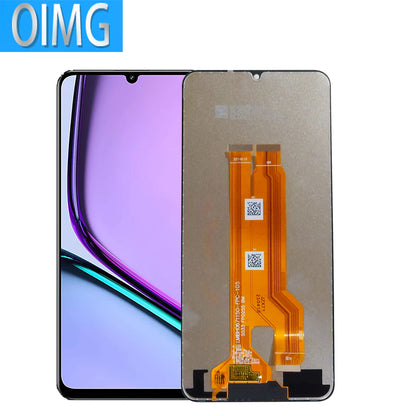 6.6 "Schermo Per OPPO Realme NOTE 60 Display LCD Originale Con Telaio Touch RMX3933 Pannello Digitizer Parti di Ricambio