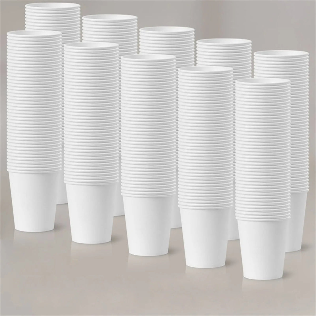 Bicchieri di carta usa e getta da 50/500/1000 pezzi, 210 ml, bicchieri di carta monocolore, bicchieri di carta per caffè e latte, bicchieri di carta per bevande calde, articoli per feste