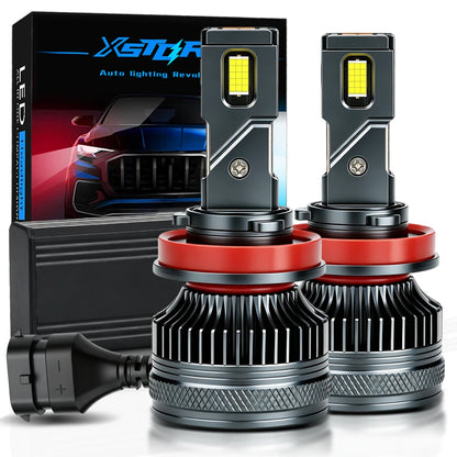 Fari a LED XSTORM H7 Canbus H1 H11 Fari Fendinebbia per Auto Fari a LED H4 600W 60000LM Fari Anabbaglianti e Abbaglianti Lampade Auto 6000K 9V 12V