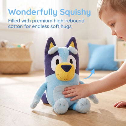 Simpatici giocattoli a forma di cane della famiglia Bluey, 15 cm/30 cm, peluche di Bingo, animali di peluche morbidi, bambole, regali di compleanno, bambole da compagnia di Bluey.