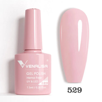 VENALISA Smalto gel per unghie da 7,5 ml Sparkle Glitter Diamante Brillante Colori estivi Semi permanente Soak off Vernice gel per unghie UV LED