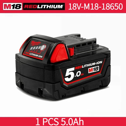 Nuova Batteria Milwaukee M18 8.0Ah ad Alta Potenza 18V Ricaricabile agli Ioni di Litio per Utensili Elettrici Cordless Milwaukee M18 Batteria 8Ah