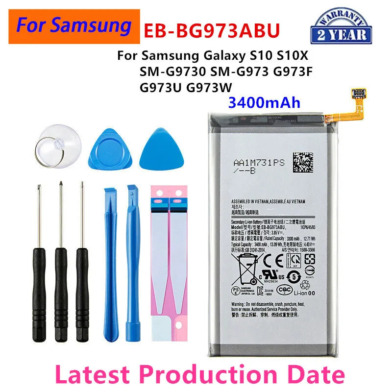 Batteria nuova di zecca per Samsung Galaxy S6 S6 Edge/Plus S7 S7 Edge S8 S8 Plus + S9 S9 Plus S10 S10E S10 Plus J5 Pro J7 Pro