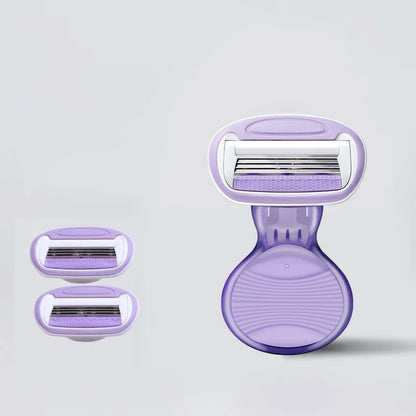 Mini portatile piccolo guscio epilatore coltello da barba depilazione rasoio da donna