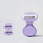 Mini portatile piccolo guscio epilatore coltello da barba depilazione rasoio da donna