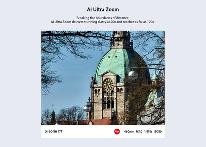 Smartphone Xiaomi 17T Versione Globale MTK Dimensity 8500-Ultra, Fotocamera Leica da 50MP, Display AMOLED da 6,59 pollici a 120Hz con protezione per gli occhi, Batteria da 6500mAh, NFC.