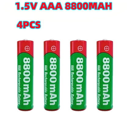 NUOVA batteria ricaricabile da 8800 mAh Batteria di alcalinità AAA Batteria AAA da 1,5 V per orologi Mouse Computer Giocattoli così via