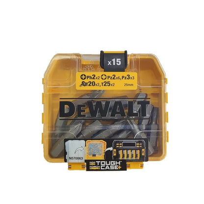 Dewalt 16 punte per cacciavite e inserti porta magneti telescopici Ph2 x PZ2, PZ3 x 6, 2 x 3, T20 x 2, T25 x 2, DT71511-QZ
