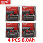 Batteria agli ioni di litio Milwaukee M18 18V 6.0Ah 12.0Ah ad alta potenza, 100% originale, per utensili elettrici a batteria 48-11-1850 48-11-1815