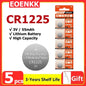 2-50 PZ CR1225 Batterie a bottone ECR1225 Batteria a bottone 1225 per strumenti elettronici, telecomando, bilancia elettronica 3V