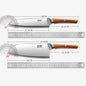 Coltello da cucina professionale per uso domestico – coltello multiuso per affettare, coltello da chef, coltello per frutta, utensili per la casa e per ristoranti.