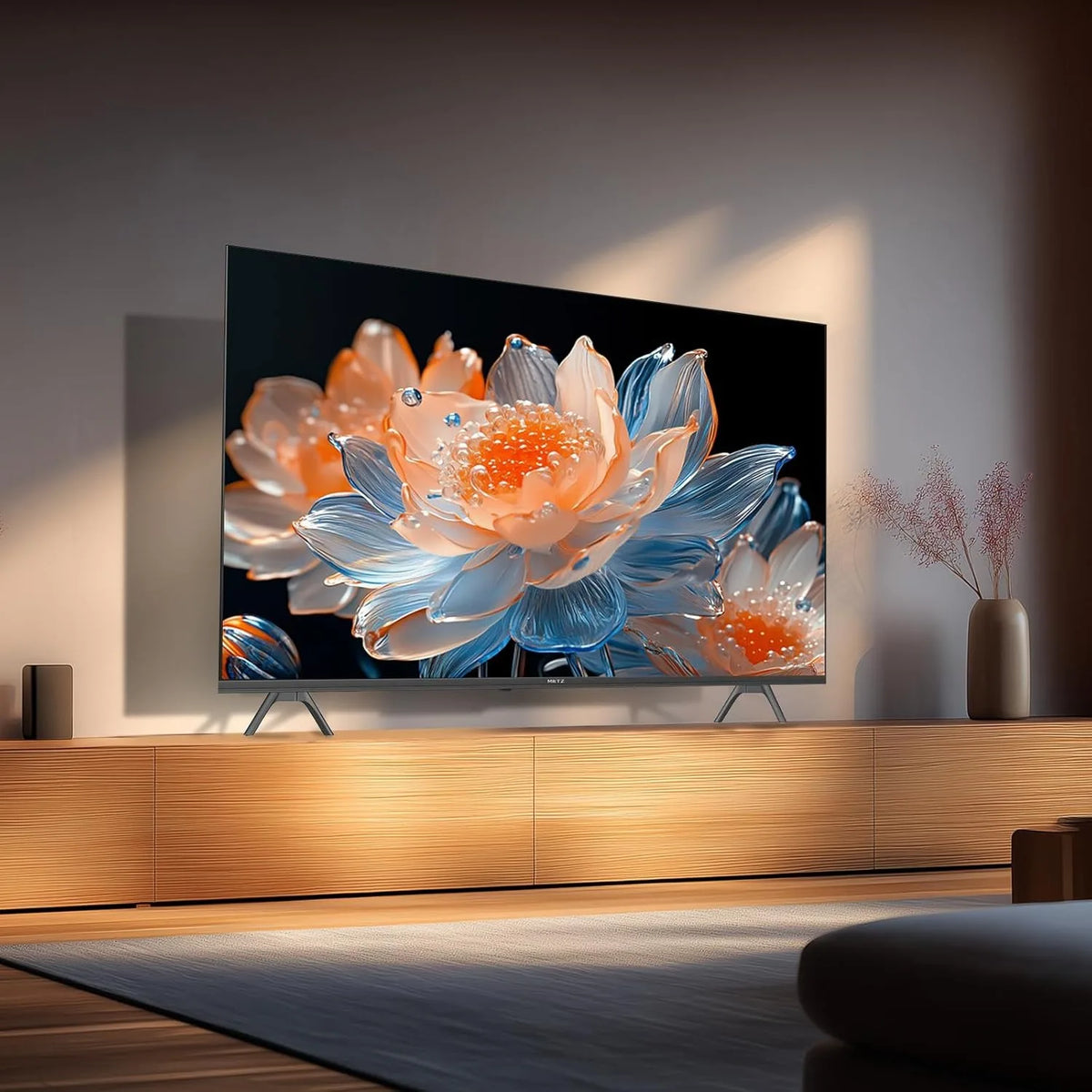 Metz TV 43 55 pollici 4K UHD Smart TV LED Google TV HDR 10 MEMC Dolby Audio Google Cast Sintonizzatore di controllo vocale 43MUF7000Z 55MUF7000Z