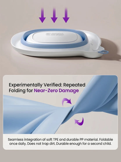 Philips Avent Vaschetta Pieghevole Antibatterica per il Bagnetto del Bambino 4,5L Vaschetta Portatile Resistente alle Cadute per il Bagnetto dei Neonati