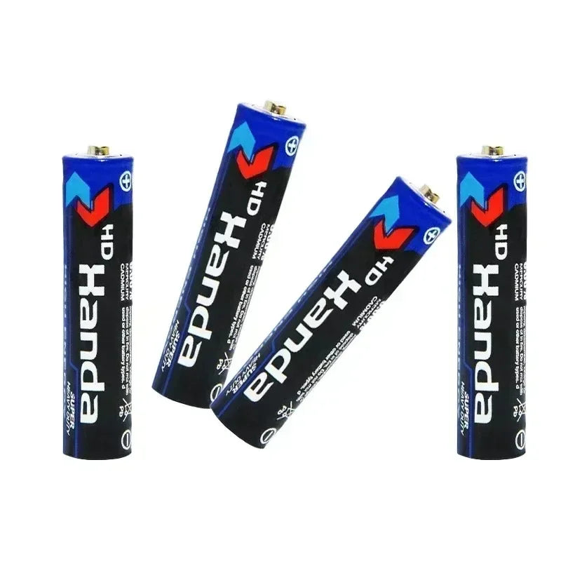 Batteria a secco monouso AAA 1,5 V, tipo 7, a base di zinco e manganese, adatta per bilance, cartelli da parete, orologi elettronici e giocattoli.