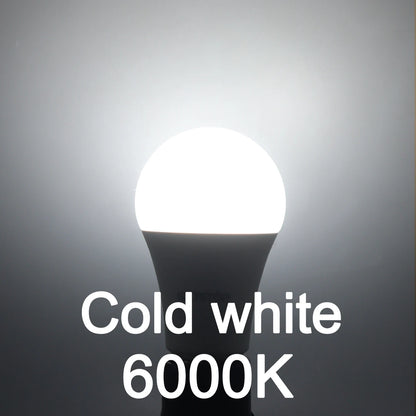 20 Lampadine LED E27 AC 220V 8W 9W 10W 12W 15W 18W 24W Luce Calda e Fredda 3000K 4000K 6000K per Illuminazione Domestica