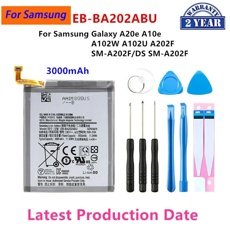 Batteria EB-BA907ABY EB-BA520ABE per Samsung Galaxy S10 Lite A71 5G A90 A80 A9S A20E A10E A7 A8 Plus A5 Edition A50