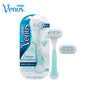 Gillette Venus Rasoio da Donna 5 Strati Lama Lame Liscia Coltello per Depilazione per Donna Aloe Anti-Allergia Depilatore