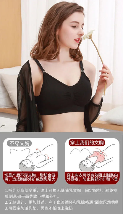3 Pz/lotto Maternità Reggiseni Allattamento Cotone Allattamento Al Seno Donne Incinte Gravidanza Biancheria Intima Allattamento Al Seno Reggiseno Abbigliamento Lactancia
