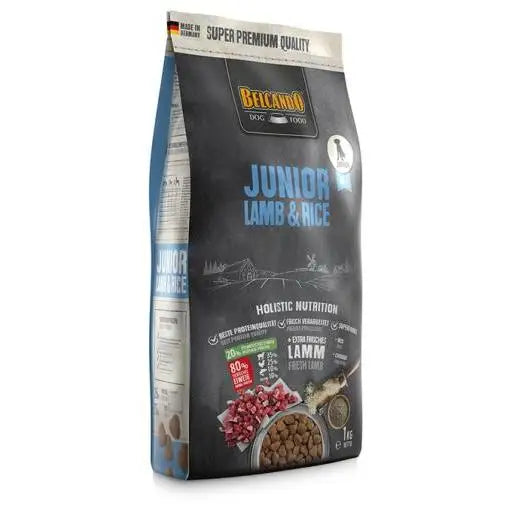 Belcando Junior Cibo per Cani con Agnello e Riso (Cani, Cibo, Alimentazione) - 12,5 KG