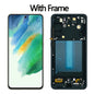 Schermo Dynamic AMOLED 2X S21FE con Cornice per Samsung Galaxy S21 FE 5G, Display LCD G990, Sostituzione Touch Screen Digitizer