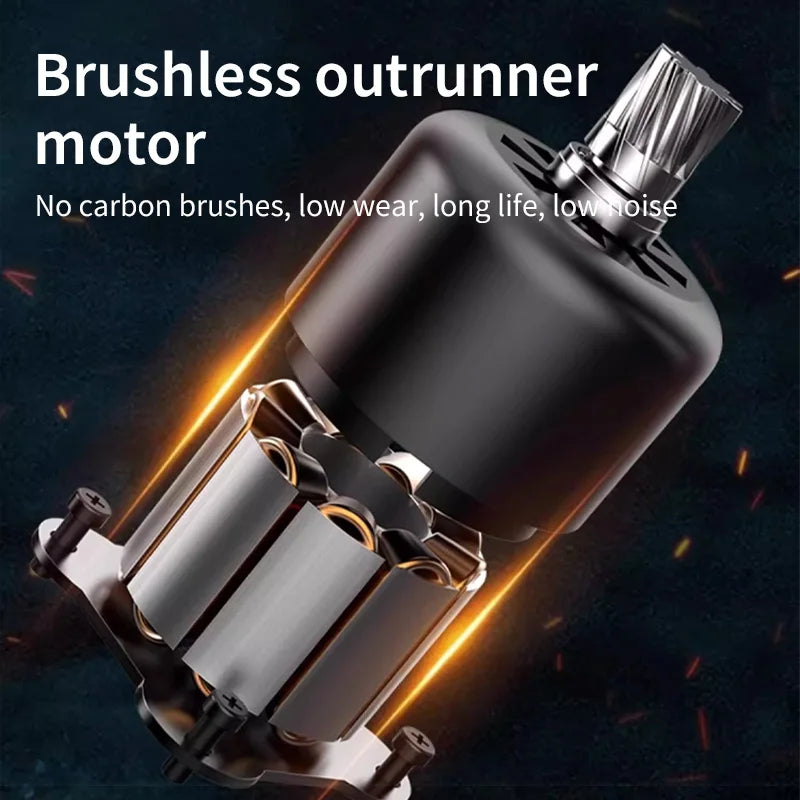 Lucidatrice Senza Fili Mamidw, 8 Velocità Variabili Max 5000 Giri/min, Lucidatrice Portatile per Auto con Platorello Autoadesivo, 4 Tamponi Lucidanti per Dettagli Auto, Ceratura e Lucidatura, Compatibile con Batteria Makita