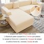 Copridivano ad angolo a forma di L in tessuto jacquard scozzese Copridivano elasticizzato Copridivano moderno per la casa Divano Chaise Lounge per soggiorno