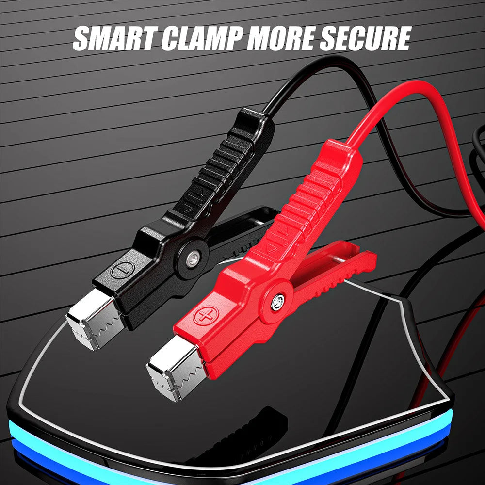 Nuovo 2in1 Smart Caricabatteria per auto Tester del sistema Analizzatore batteria per auto moto per batterie al litio LiFePo4 al piombo acido AGM GEL