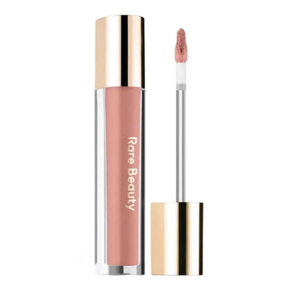 Balsamo per labbra multicolore in stick, blush liquido in polvere, linea di cosmetici Rare Beauty, Believe Happy Bliss, a lunga tenuta, facile da applicare, per un trucco impeccabile.