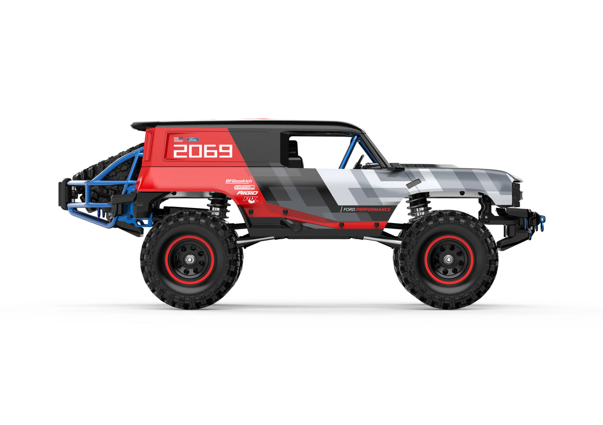 MJX HYPER GO 1/18 H18P Ford Mustang Auto RC Giocattolo con Motore Elettrico Brushless 4WD Veicolo Fuoristrada da Arrampicata Modello di Simulazione Giocattolo