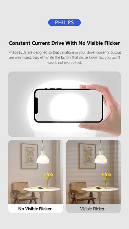 Philips LED E14 Edison Vite P45 Lampadina da golf 3,5W (= 32W incandescenza) MyCare 3000K 6500K Bianco 220V-240V Piccola lampada da interno a LED