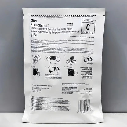 Resina Isolante Elettrica Originale 3M 2131B 2131C Scotchcast 1kV per Riparazione Cavi, Ritardante di Fiamma, Busta Monodose