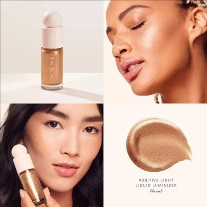 Bronzer Liquido Rare Beauty Soft Pinch per Contorno Viso, Effetto Dermo, Leggero, Facile da Sfumare, Trucco Naturale per Scolpire e Ombreggiare, per Uso Quotidiano
