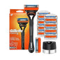 Rasoio di Sicurezza Manuale Gillette Fusion 5 per Uomo con Lame di Ricambio a 5 Strati