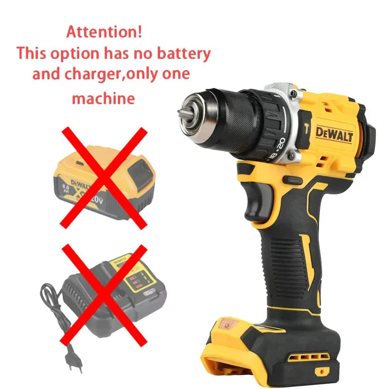 '2026 Nuovo!' DEWALT DCD805 Trapano Avvitatore a Impatto Elettrico Compatto Senza Spazzole, Utensile Elettrico per Batteria al Litio 20V