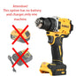'2026 Nuovo!' DEWALT DCD805 Trapano Avvitatore a Impatto Elettrico Compatto Senza Spazzole, Utensile Elettrico per Batteria al Litio 20V