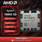 Processore Gaming AMD Ryzen 7 7800X3D, 8-Core 96MB 3D V-Cache, Socket AM5, 5.0GHz, Ventola Non Inclusa