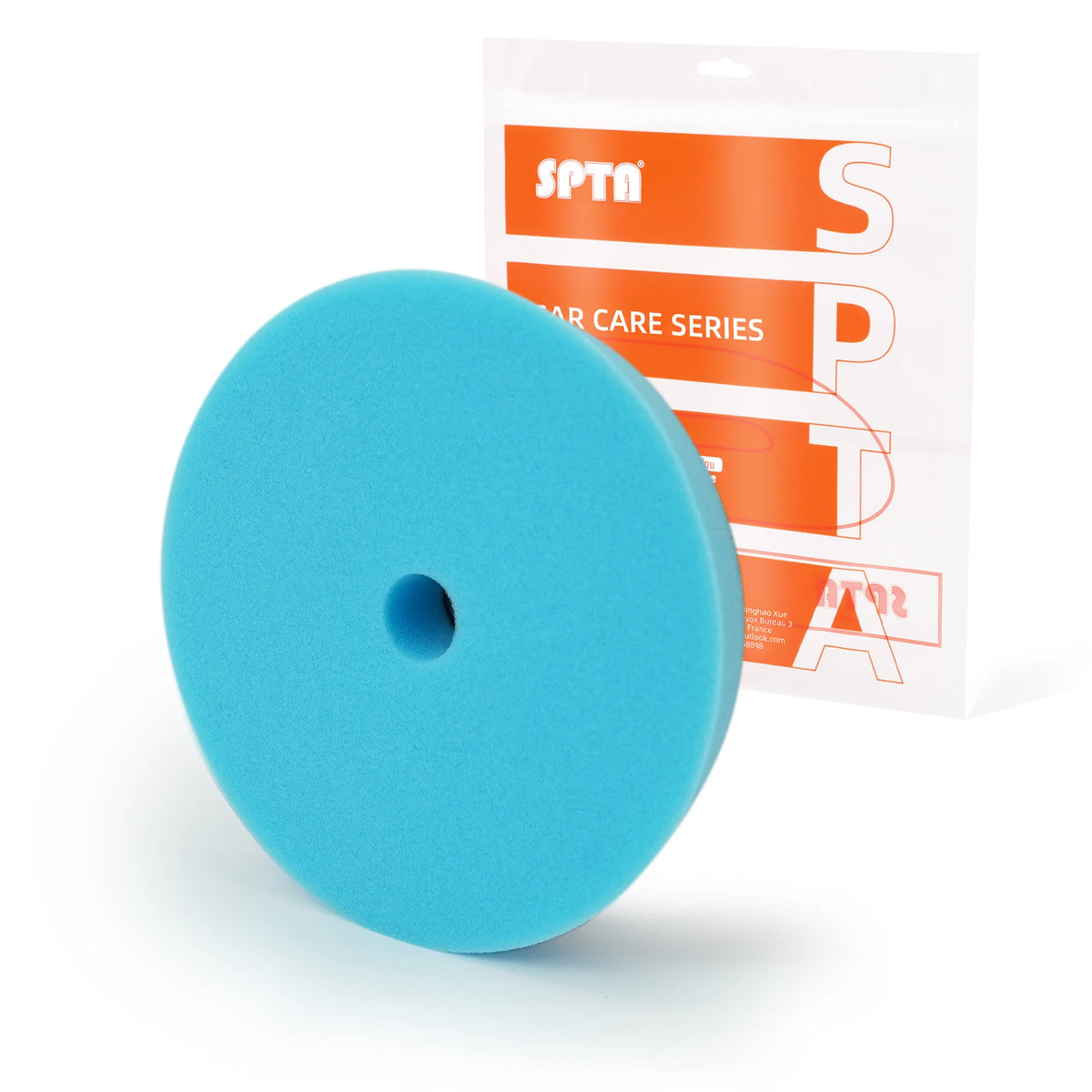 SPTA 1PC 3"(80mm)/5"(125mm)/6"(150mm) Tampone in schiuma per lucidatura per auto Spugna a forma di T per lucidatrice per auto DA/RO/GA