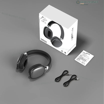 Nuove cuffie wireless Bluetooth con suono surround, ideali per il gaming, pieghevoli e portatili, con tecnologia stereo, perfette per trasmissioni in diretta, viaggi e per ascoltare musica in ambienti chiusi.