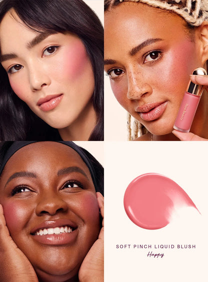 Rare Beauty Soft Pinch Liquid Blush: Fard Liquido Setoso e Liscio a Lunga Durata per un Effetto Naturale e Luminoso Senza Cuciture