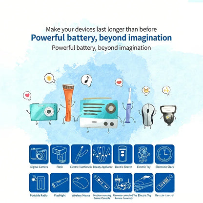 Batterie alcaline Panasonic 1,5 V AA AAA per serrature intelligenti, LR6 LR03, da 4 a 40 pezzi, durata 10 anni, antigoccia, alta durata