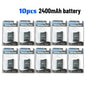 Batteria di Ricambio al Litio 3600/2400mAh per Console di Gioco Portatile PSP2000, Compatibile con PS Lite PSP-2PSP-3004