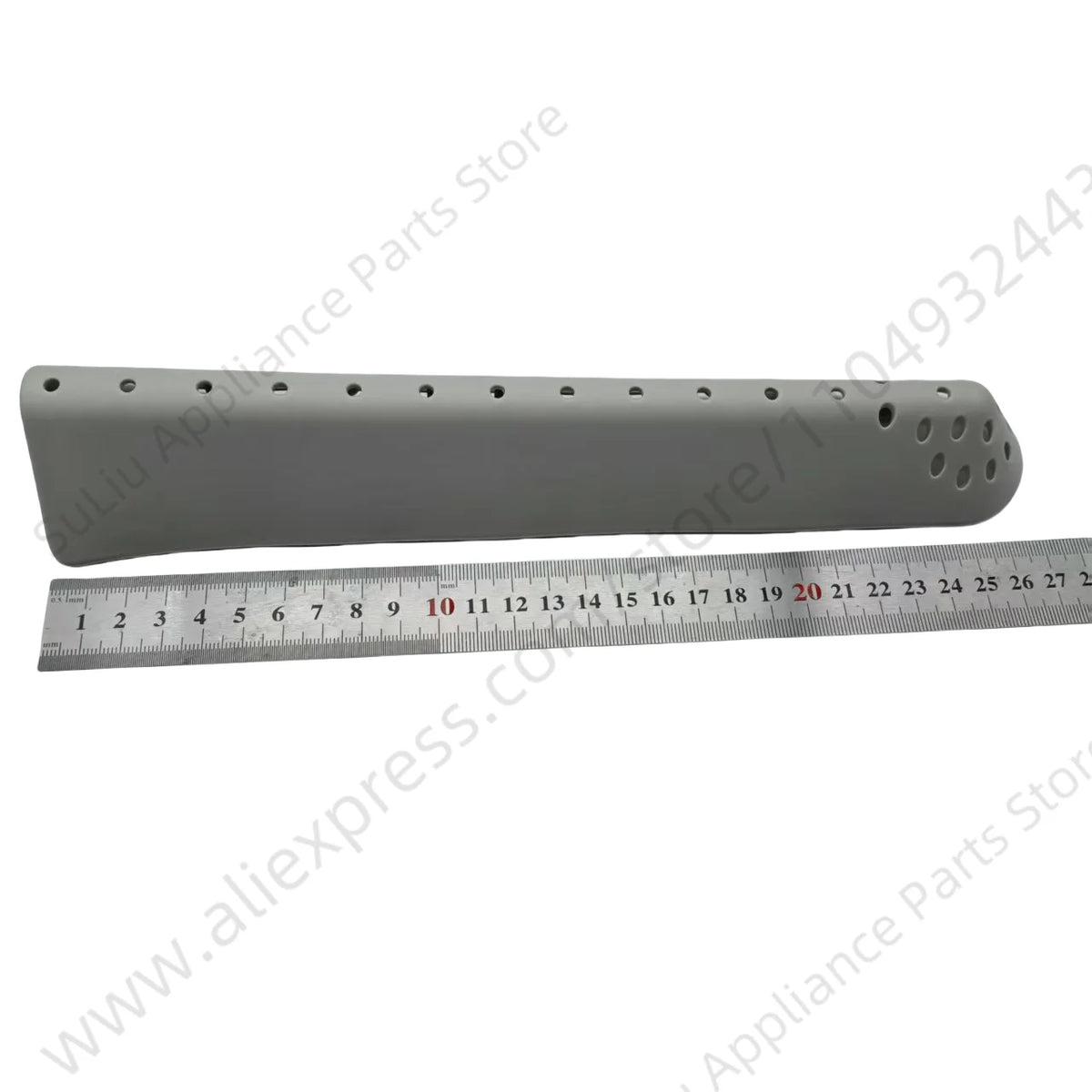 Confezione da 2 Pezzi 43005989 Pale per Tamburo Lavatrice Hoover Candy Hoover Otsein 43005989 31 X 6 X 4,2 cm Nervature del Tamburo