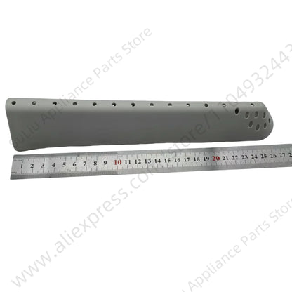 Confezione da 2 Pezzi 43005989 Pale per Tamburo Lavatrice Hoover Candy Hoover Otsein 43005989 31 X 6 X 4,2 cm Nervature del Tamburo