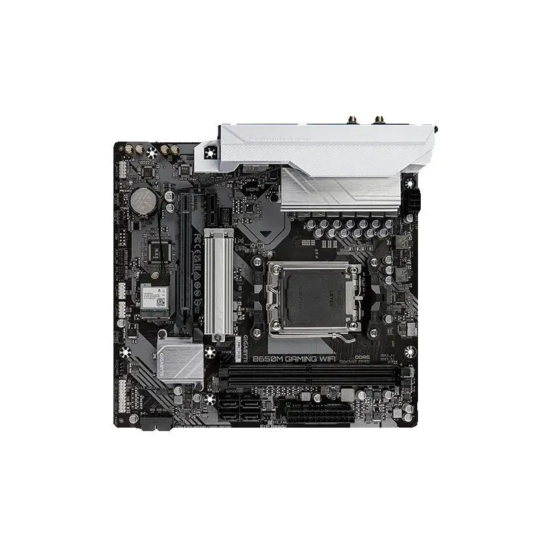 Scheda Madre GIGABYTE B650M GAMING WIFI AMD B650 Socket AM5 DDR5 M.2 Micro ATX PCIe 4.0 Wi-Fi 6 Supporto Ryzen 9 7900 8700F 8500G