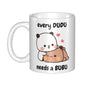Tazze personalizzate per coppia Bubu Dudu Panda e Brownie Bear Tazza da caffè per tè al latte in ceramica fai-da-te